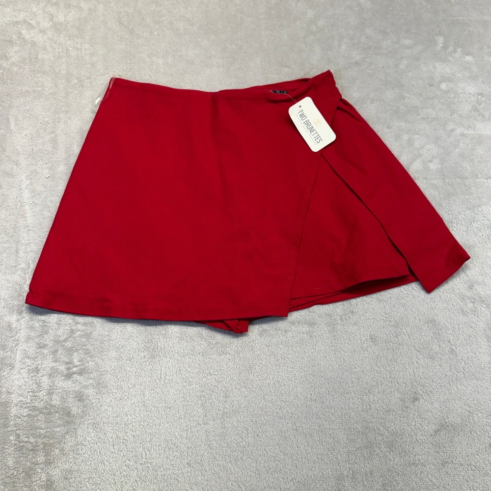 Blue Blush Red Skort